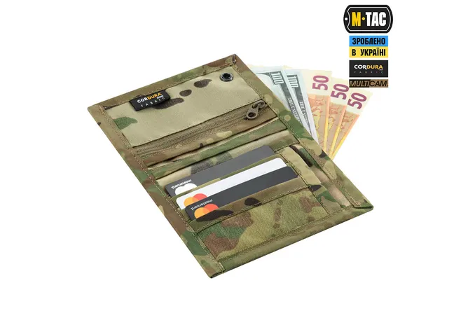 Гаманець M-Tac Tactical Wallet Elite Multicam Фото 2